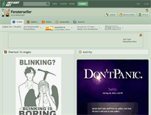 Tablet Screenshot of fensterseifer.deviantart.com