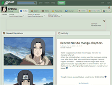 Tablet Screenshot of grescia.deviantart.com