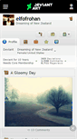 Mobile Screenshot of elfofrohan.deviantart.com