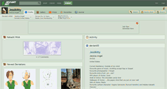 Desktop Screenshot of jessikitty.deviantart.com