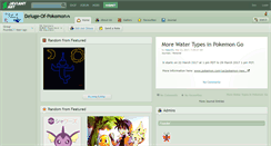 Desktop Screenshot of deluge-of-pokemon.deviantart.com
