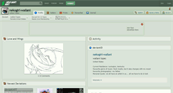 Desktop Screenshot of nekogirl-wailani.deviantart.com