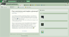 Desktop Screenshot of horseshorseshorses.deviantart.com