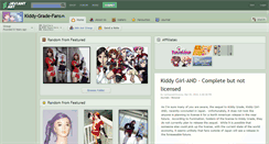 Desktop Screenshot of kiddy-grade-fans.deviantart.com