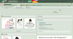 Desktop Screenshot of hieixkurama.deviantart.com