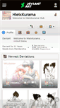 Mobile Screenshot of hieixkurama.deviantart.com