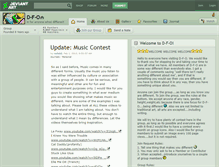 Tablet Screenshot of d-f-o.deviantart.com
