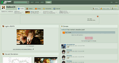 Desktop Screenshot of hollowcn.deviantart.com