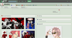Desktop Screenshot of natsudreis.deviantart.com