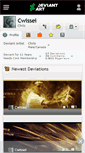 Mobile Screenshot of cwissei.deviantart.com