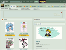Tablet Screenshot of loki14.deviantart.com