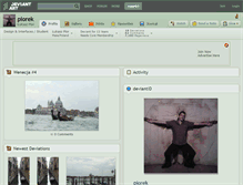 Tablet Screenshot of piorek.deviantart.com