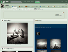 Tablet Screenshot of denis2.deviantart.com