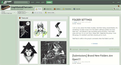 Desktop Screenshot of graphiteandcharcoal.deviantart.com