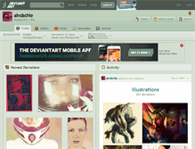 Tablet Screenshot of aindschie.deviantart.com