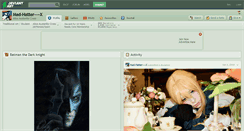 Desktop Screenshot of mad-hatter----x.deviantart.com