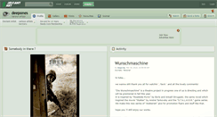 Desktop Screenshot of deepones.deviantart.com