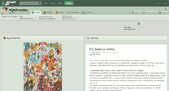 Desktop Screenshot of nightfroststar.deviantart.com