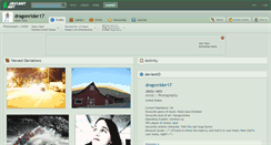 Desktop Screenshot of dragonrider17.deviantart.com