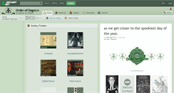 Desktop Screenshot of order-of-dagon.deviantart.com