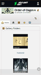 Mobile Screenshot of order-of-dagon.deviantart.com