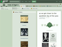 Tablet Screenshot of order-of-dagon.deviantart.com