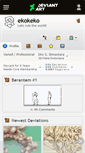 Mobile Screenshot of ekokeko.deviantart.com