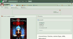 Desktop Screenshot of ameigaart.deviantart.com