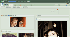 Desktop Screenshot of dugelby.deviantart.com