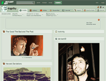 Tablet Screenshot of dugelby.deviantart.com