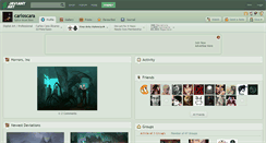 Desktop Screenshot of carloscara.deviantart.com