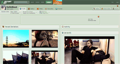 Desktop Screenshot of hellinblood.deviantart.com