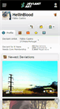 Mobile Screenshot of hellinblood.deviantart.com