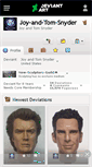 Mobile Screenshot of joy-and-tom-snyder.deviantart.com