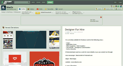 Desktop Screenshot of blue2x.deviantart.com