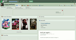 Desktop Screenshot of frizzycubephotos.deviantart.com