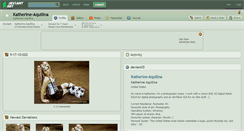 Desktop Screenshot of katherine-aquilina.deviantart.com