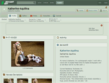 Tablet Screenshot of katherine-aquilina.deviantart.com