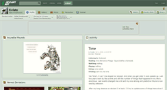 Desktop Screenshot of kwiato.deviantart.com