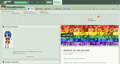 Desktop Screenshot of moonlightambipom.deviantart.com