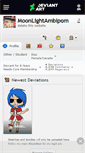 Mobile Screenshot of moonlightambipom.deviantart.com