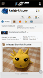 Mobile Screenshot of kadajs-kitsune.deviantart.com