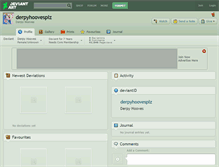Tablet Screenshot of derpyhoovesplz.deviantart.com