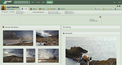 Desktop Screenshot of martinkaluza.deviantart.com