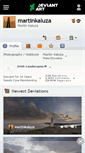 Mobile Screenshot of martinkaluza.deviantart.com