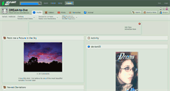 Desktop Screenshot of dream-to-live.deviantart.com