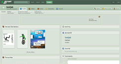 Desktop Screenshot of bostjak.deviantart.com