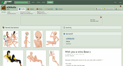 Desktop Screenshot of ookikooo.deviantart.com