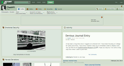 Desktop Screenshot of chad491.deviantart.com
