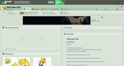 Desktop Screenshot of akita-neru-plz.deviantart.com